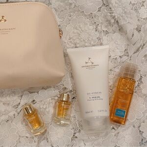 Aromatherapy Associates Wellness Set - Muscle Gel & Oils (Approx 50% Left)